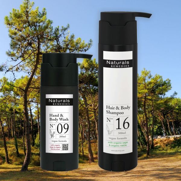 Natural Remedies Shape Set mit Halterungen