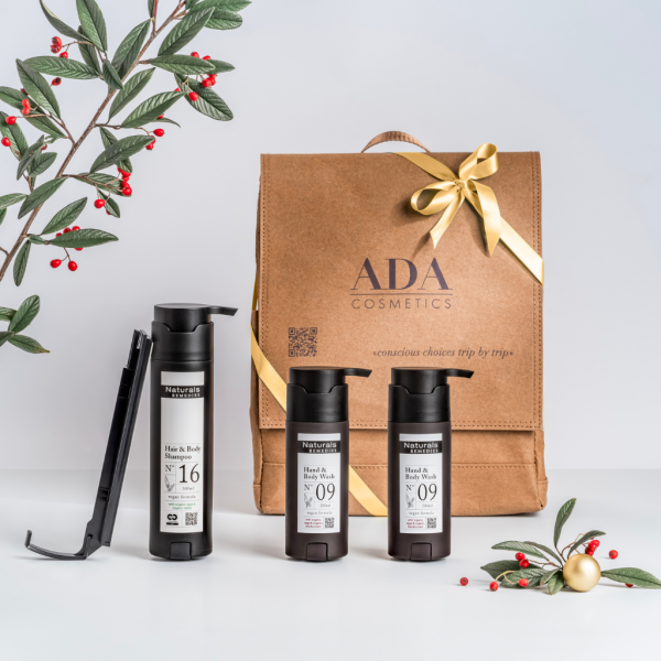 Coffret de Noël Naturals REMEDIES - Fraîcheur végétale pour la route